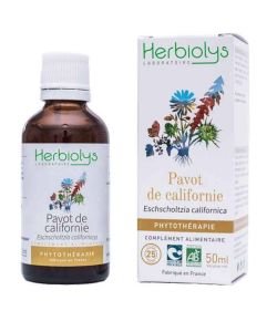 Pavot de Californie - Macérat de plantes fraîches BIO, 50 ml